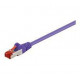 MicroConnect F/UTP CAT6 1m Purple PVC Reference: B-FTP601P