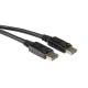 Value Displayport Cable, Dp-Dp, M/M Référence: W128372440