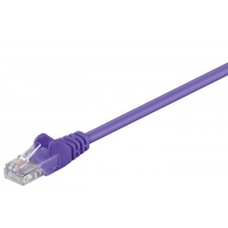 MicroConnect U/UTP CAT5e 0.25M Purple PVC Reference: B-UTP50025P