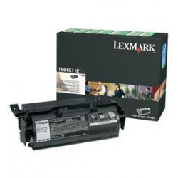 Lexmark Black Return Program Print Reference: T654X11E