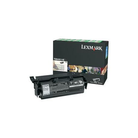 Lexmark Black Return Program Print Reference: T654X11E