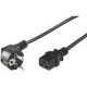 MicroConnect Power Cord CEE 7/7 - C19 1m Reference: PE0771901