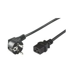 MicroConnect Power Cord CEE 7/7 - C19 1m Reference: PE0771901