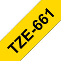 Brother LABEL 36MM BLACK N YELLOW8M Référence: TZE-661