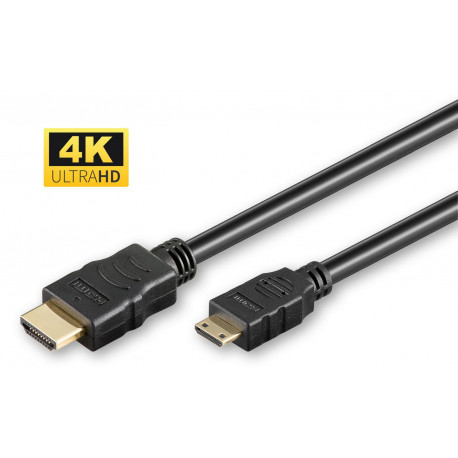 MicroConnect 4K HDMI A-C cable, 1m Reference: W125836340