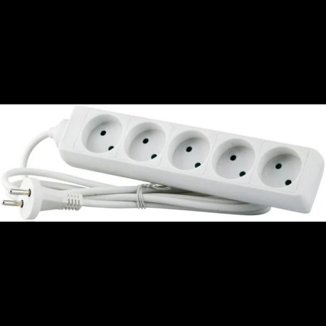 MicroConnect 5-way Danish Power Strip 5m Référence: W128980343