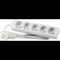 MicroConnect 5-way Danish Power Strip 5m Référence: W128980343