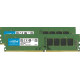 Crucial Memory Module 32 Gb 2 X 16 Gb Référence: W128301934