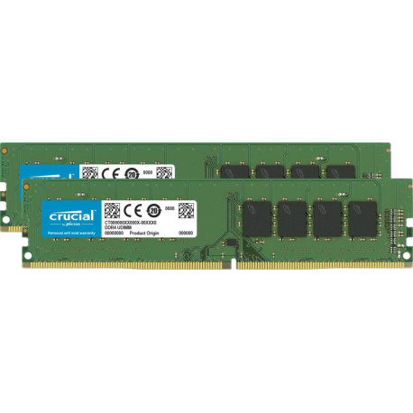 Crucial Memory Module 32 Gb 2 X 16 Gb Référence: W128301934