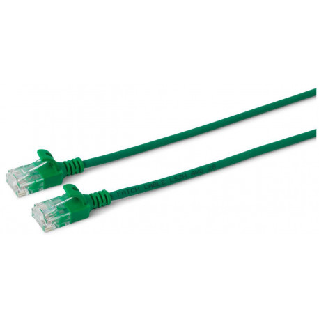 MicroConnect U/UTP CAT6A Slim 1M Green Reference: W125628014