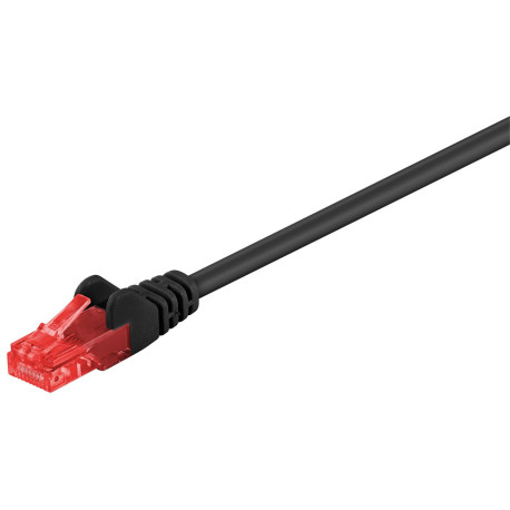MicroConnect U/UTP CAT6 3M Black PVC Référence: B-UTP603S