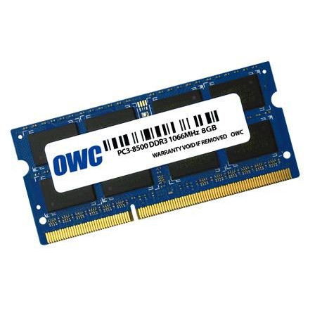 OWC 8.0GB PC3-8500 DDR3 1066MHz Reference: OWC8566DDR3S8GB
