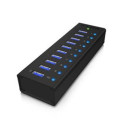 ICY BOX USB 3.0 Hub, 10 Port Référence: IB-AC6110