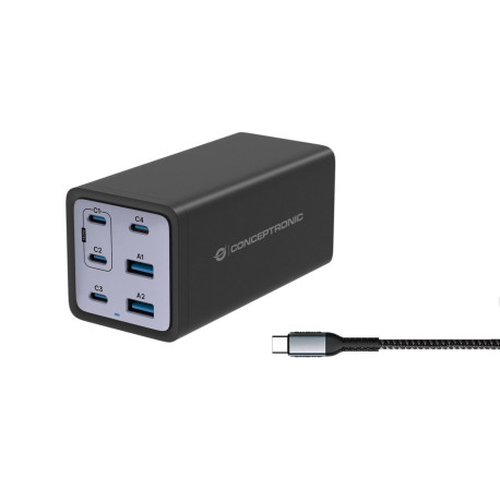 Conceptronic 6-Port 200W Gan Usb Pd Référence: W128829621
