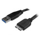 StarTech.com 20 SLIM USB 3.0 MICRO B CABLE Référence: USB3AUB50CMS