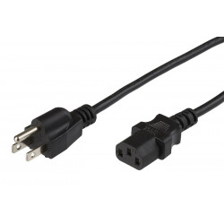 MicroConnect Power cord NEMA 5-15P to C13, Reference: W126143219