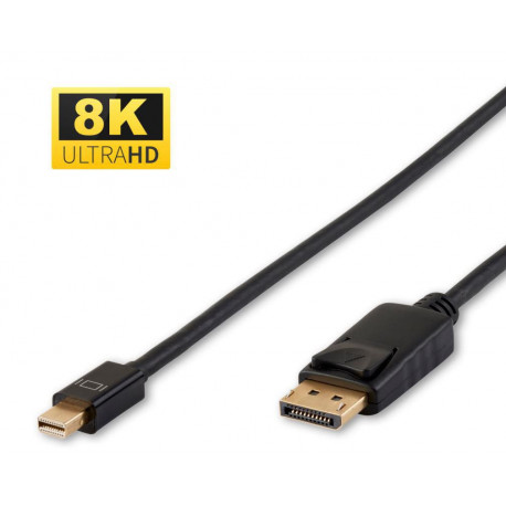 MicroConnect 8K Mini Displayport to Reference: DP-MMG-100MBV1.4