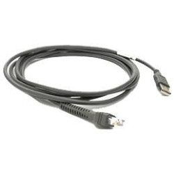 Zebra USB Cable Serie A, Grey, 2.1m Référence: CBA-U01-S07ZAR