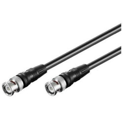 MicroConnect BNC Cable, RG59, 2m, Black Référence: 50046