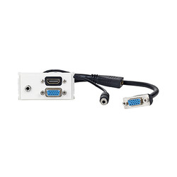 Vivolink Outlet Panel HDMI + VGA + AUD Reference: WI221270