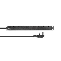 Lanview UK Rack mount power strip, Référence: W128234091
