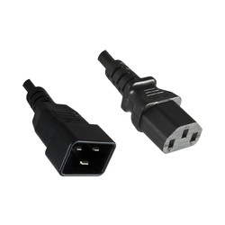 MicroConnect PowerCord C13-C20 10A 2m Black Reference: PE030620