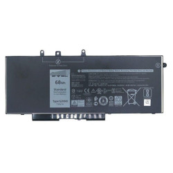 Dell Battery, 68WHR, 4 Cell, Reference: W125710870