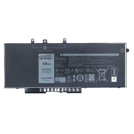 Dell Battery, 68WHR, 4 Cell, Reference: W125710870
