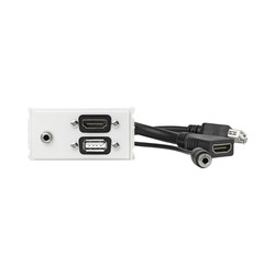 Vivolink Outlet Panel HDMI, USB, AUD Reference: WI221281