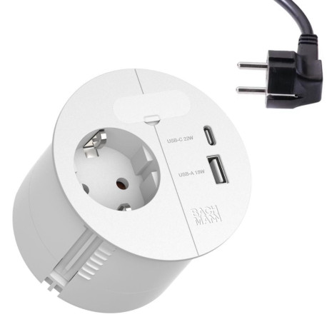 Bachmann LOOP IN CHARGE 1xCEE7/3 1xUSB Référence: W128920662