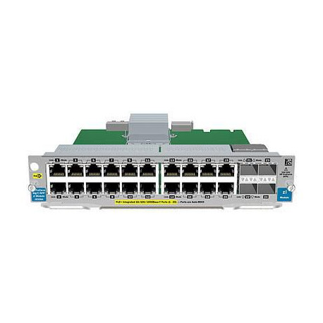 Hewlett Packard Enterprise 0P GT PoE+ / 2P SFP+ v2 zl Mod Reference: J9536A-RFB