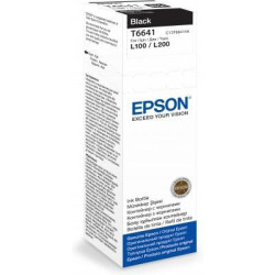 Epson T6641 Black Ink Bottle 70Ml Reference: W128260700