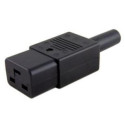 MicroConnect IEC Power Adaptor C19 Plug Référence: C19PLUG