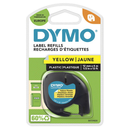 DYMO LetraTAG Tape / 12mm x 4m Référence: S0721620