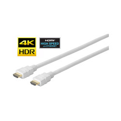 Vivolink Pro HDMI Cable White 0.5m Reference: PROHDMIHD0.5W