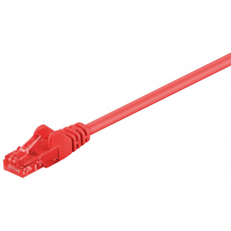 MicroConnect U/UTP CAT6 0.25M Red PVC Reference: B-UTP60025R