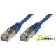 MicroConnect S/FTP CAT6 3m Blue LSZH Reference: SSTP603B