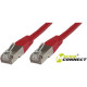 MicroConnect S/FTP CAT6 3m Red LSZH Reference: SSTP603R