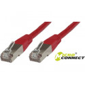 MicroConnect S/FTP CAT6 3m Red LSZH Reference: SSTP603R