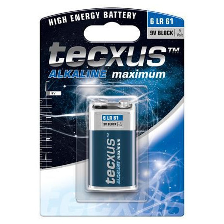 Tecxus 6Lr61 1-Bl Single-Use Battery Référence: W128251427