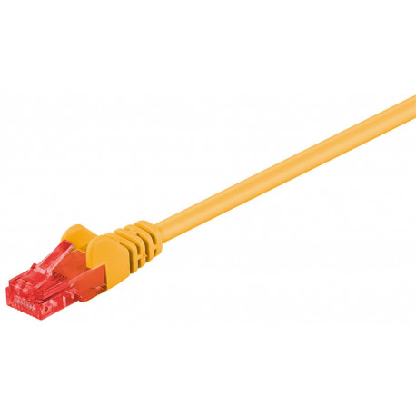 MicroConnect U/UTP CAT6 1M Yellow PVC Reference: B-UTP601Y