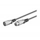 MicroConnect XLR connection cable 9 meter Référence: XLRMF9