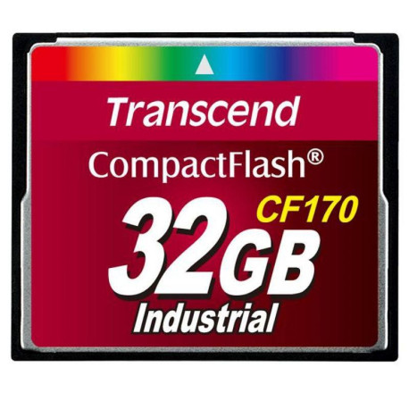 Transcend 32GB CF CARD (CF170) Référence: TS32GCF170