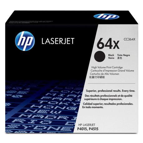 HP Toner Smart Black Référence: CC364X