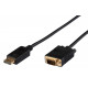 MicroConnect Displayport to VGA Cable 2m Reference: DP-VGA-MM-200