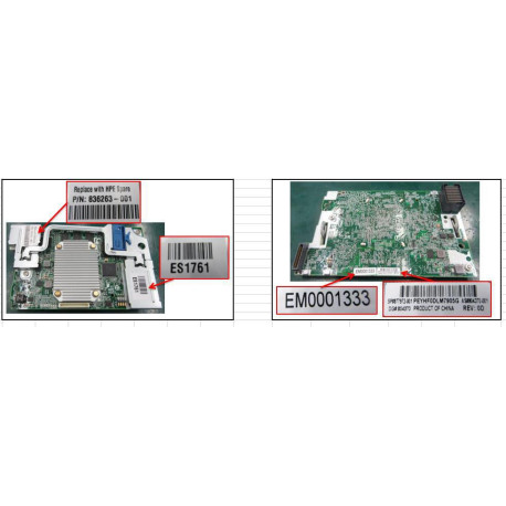 HP SPS-PCA, BROC P204I-B SR GEN10 Référence: W128207344 