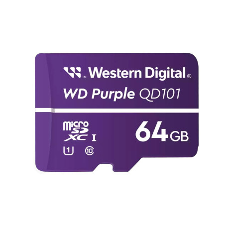 Western Digital Wd Purple Sc Qd101 64 Gb Référence: W129020805