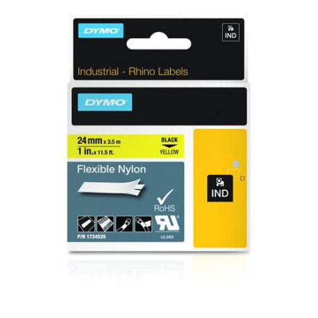 DYMO RHINO Flexible Nylon 24mmx3,5m Reference: 1734525