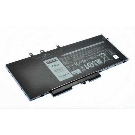 Dell Battery, 68WHR, 4 Cell, Reference: W125715192