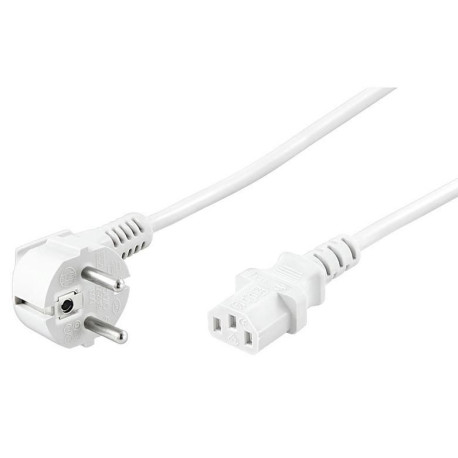 MicroConnect Power Cord 3m White IEC320 Référence: PE010430W